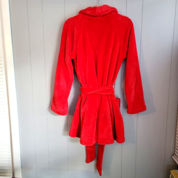 Victoria Secret Red Bath Robe XS/S - Picture 2 of 4